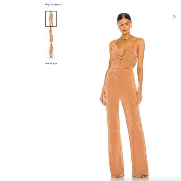 MISHA COLLECTION Dresses & Skirts - MISHA Moyra Jumpsuit in Desert Rose
